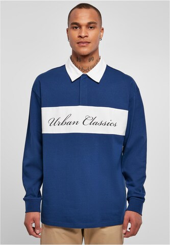 Urban Classics Shirt in Blauw: voorkant