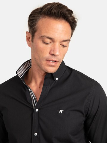 Williot Regular fit Button Up Shirt in Black