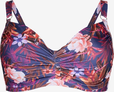 Top per bikini 'STANIA' Swim by Zizzi di colore lilla / blu violetto / rosa / lampone, Visualizzazione prodotti