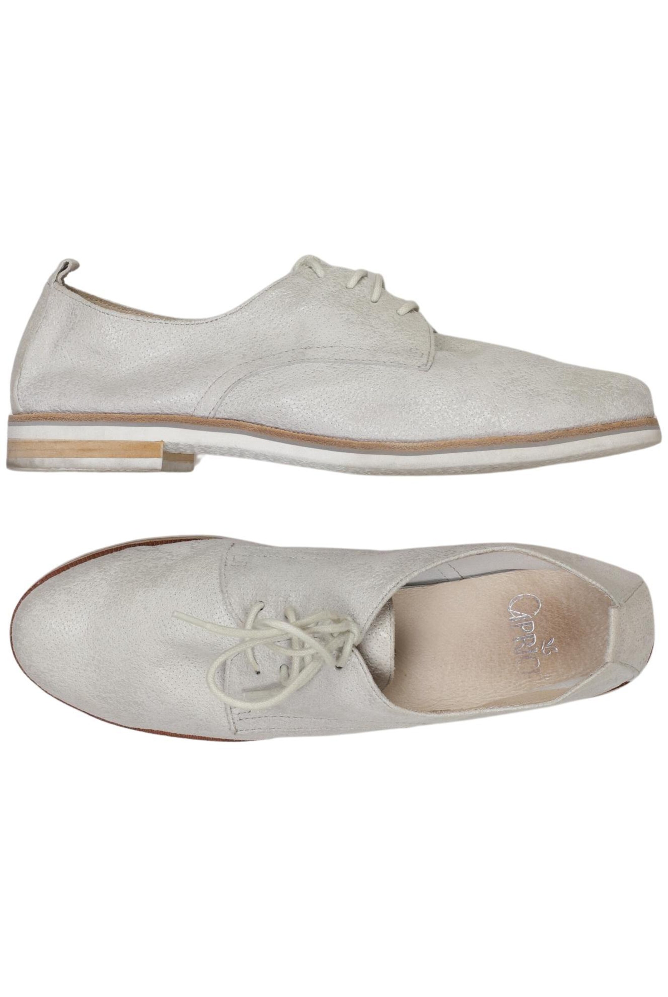 CAPRICE Flats & Loafers in 39 in Grey: front