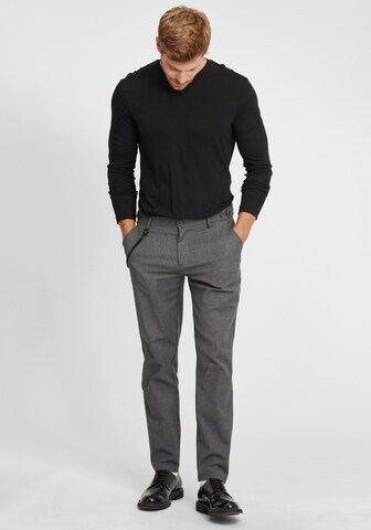 Regular Pantalon chino 'Pinus' BLEND en gris