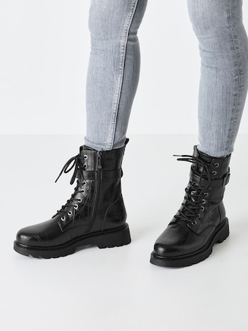 Bottines à lacets Tamaris en noir