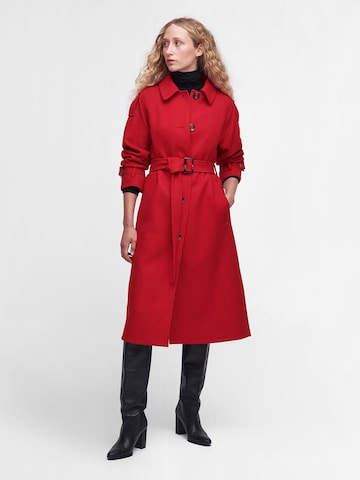 Manteau mi-saison 'Alberta' Barbour en rouge