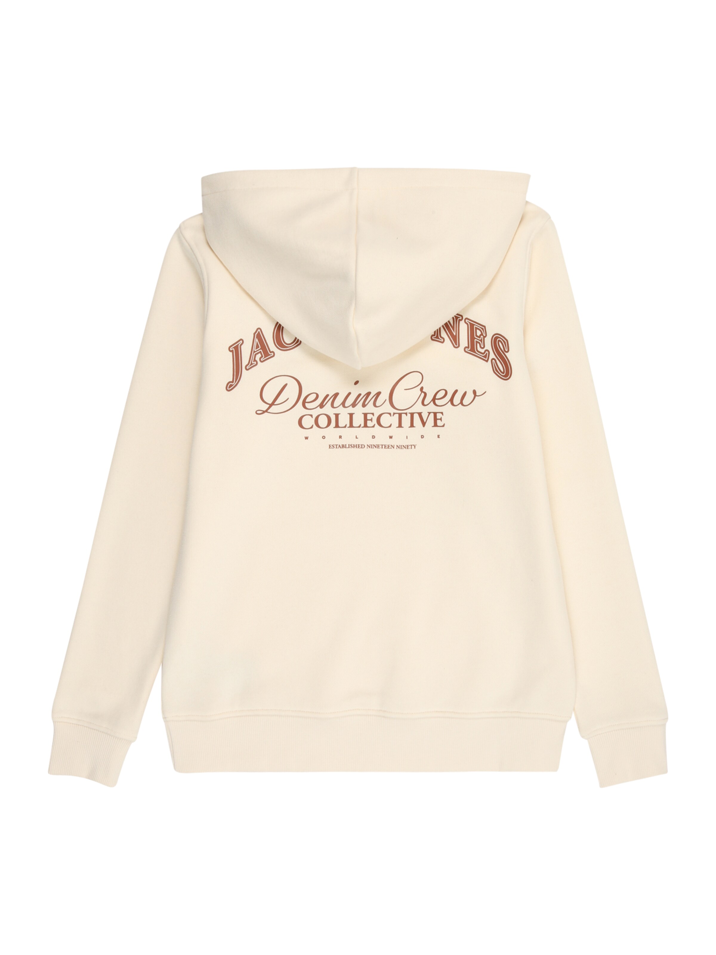 Bluză de molton de la Jack & Jones Junior pe alb