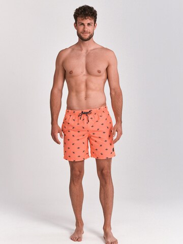 Shiwi Badeshorts in Orange