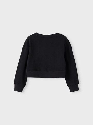 NAME IT Sweatshirt 'ONORTHERN' i svart