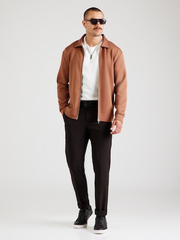 Veste de survêtement SELECTED en marron