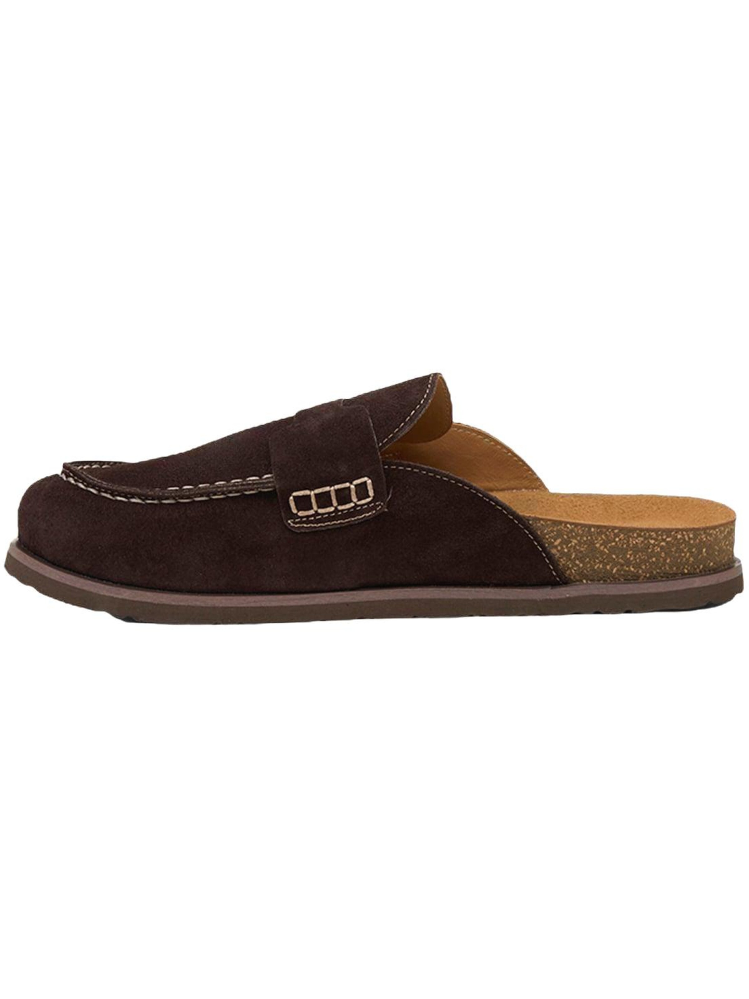 Sabots 'DESA Herren-Wildlederclogs' Desa en marron : devant