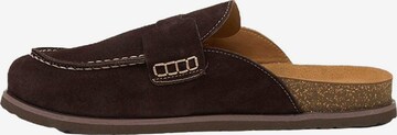 Sabots 'DESA Herren-Wildlederclogs' Desa en marron : devant