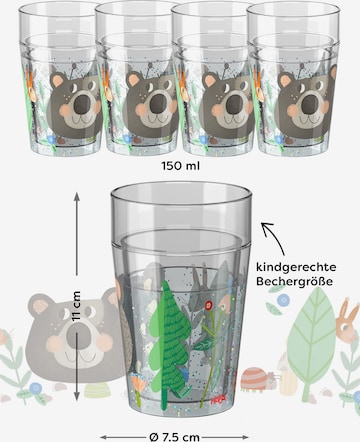 HABA Becher ' Glitzerbecher ' in Mischfarben: Vorderseite