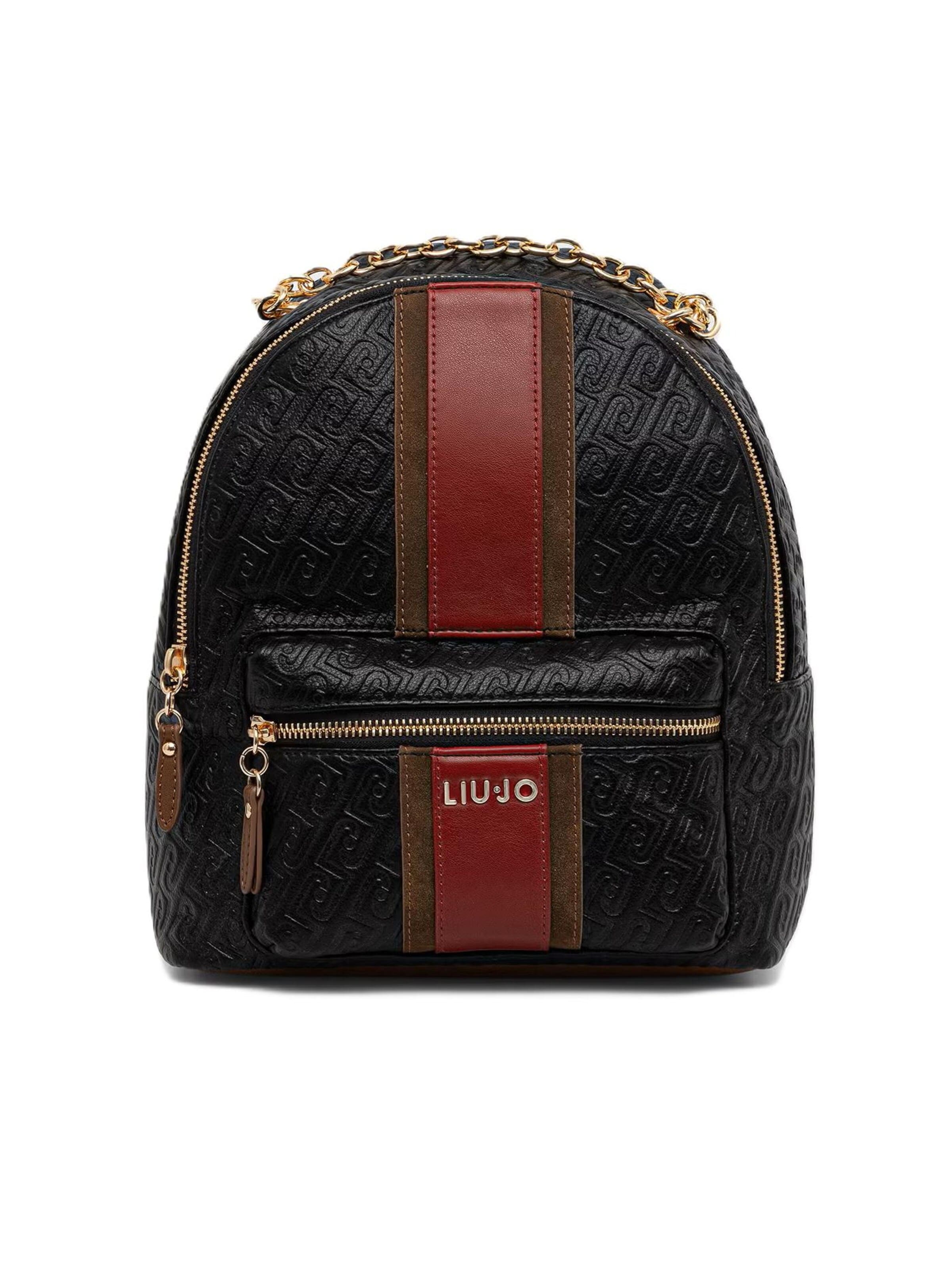 Zaino 'AF6111 E1141' di Liu Jo in nero: frontale