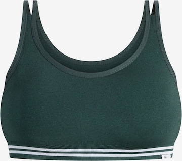 Smilodox Sport BH Miriel in Grün: Vorderseite