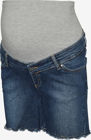 MAMALICIOUS Regular Jeans 'MILOW' in Blue: front