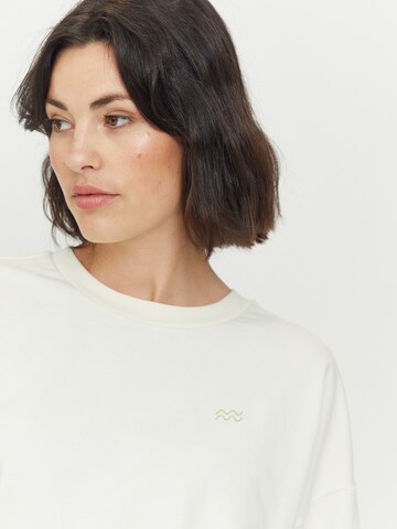 mazine Sweatshirt ' Monica Sweater ' in Weiß