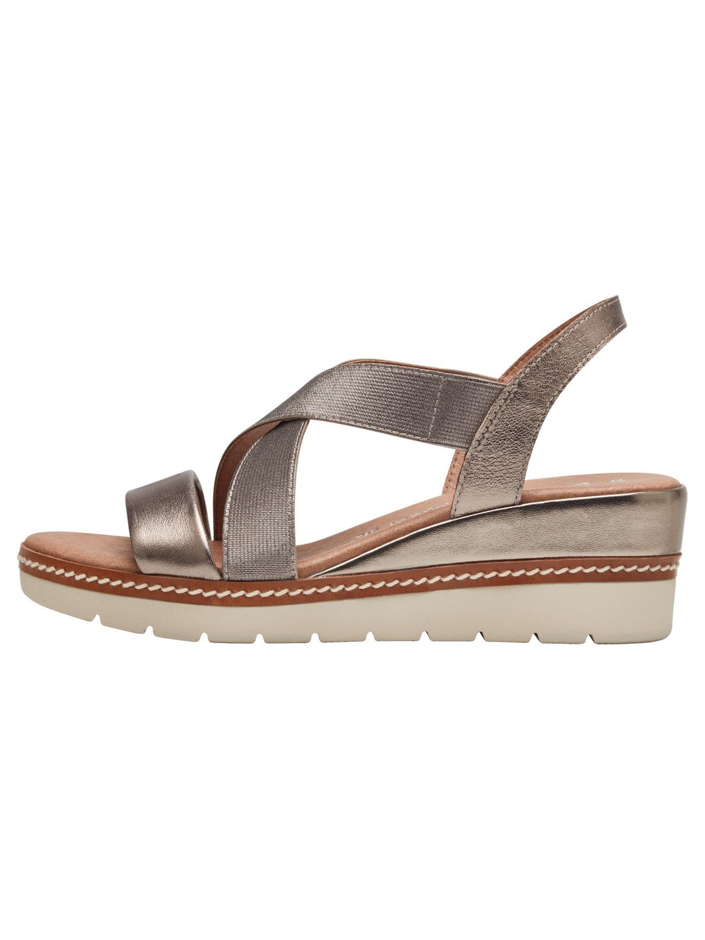 Sandales à lanières MARCO TOZZI en or