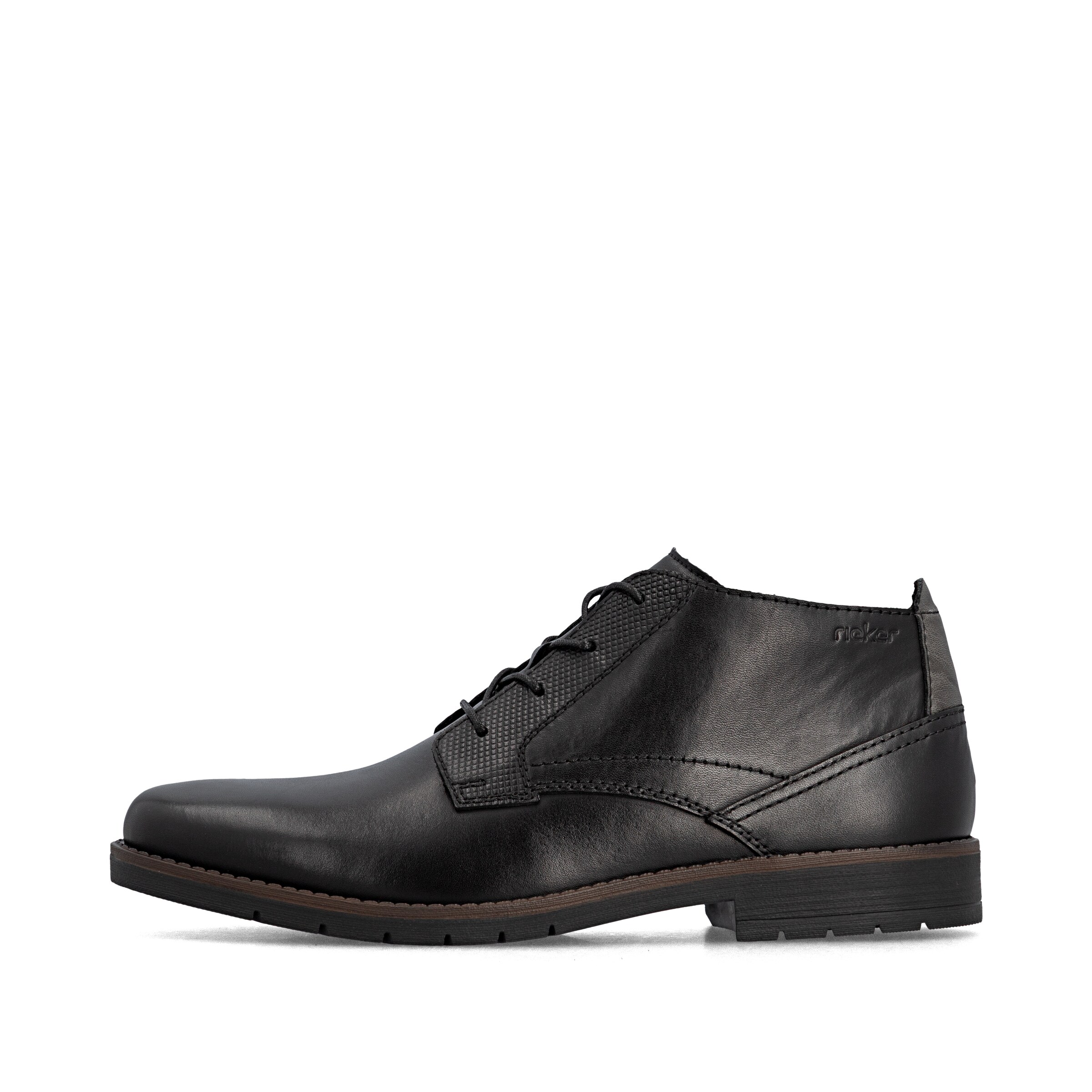 Bottines à lacets Rieker en noir
