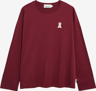ARMEDANGELS Longsleeve ICONIC Å FIETAA in L in dunkelrot, Produktansicht