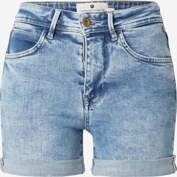 FREEMAN T. PORTER Regular Shorts 'Skylie' in Blau: predná strana