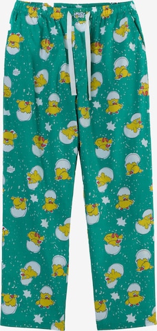 Lousy Livin Pyjamahose 'Küken' in Grün: Vorderseite
