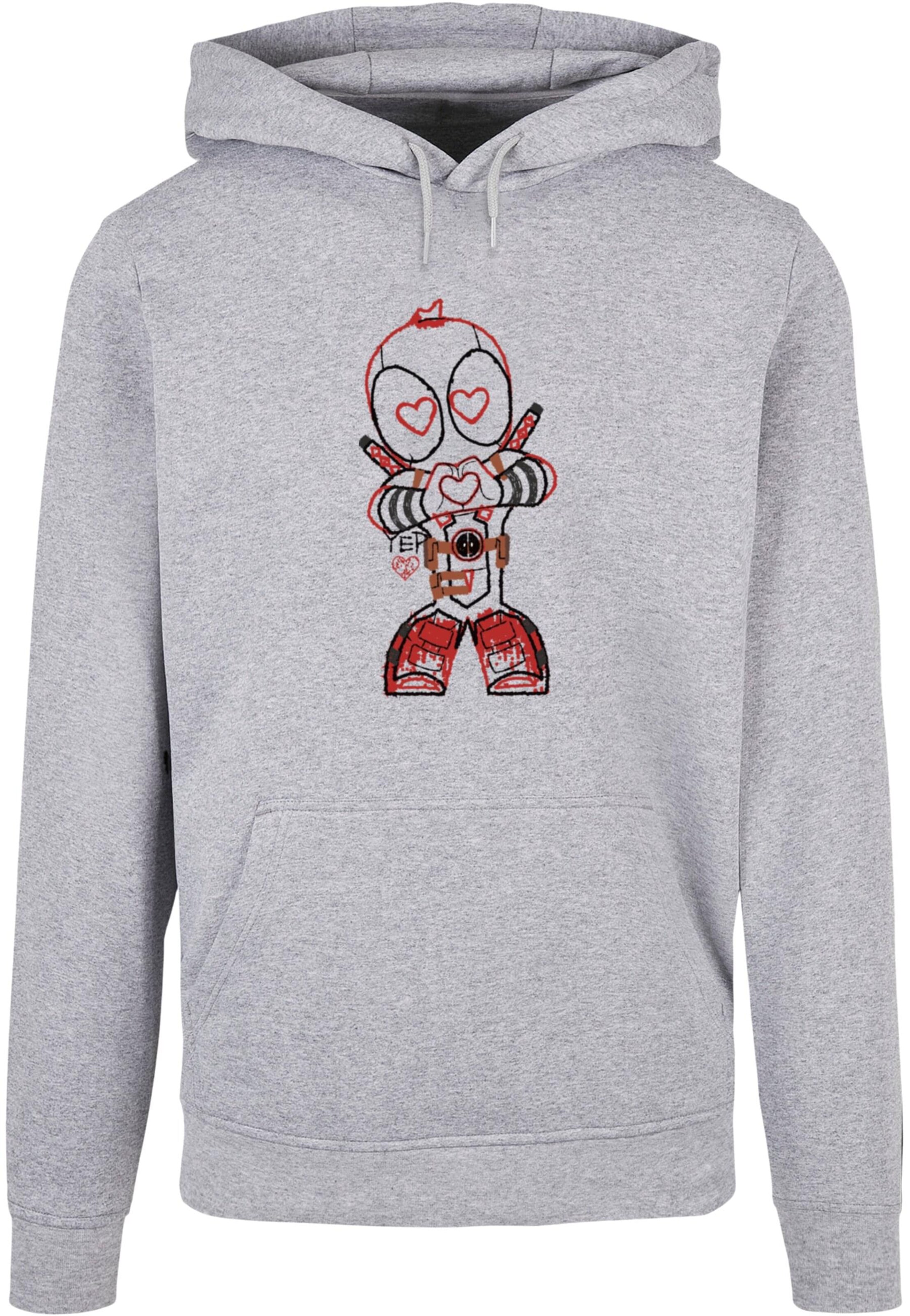 ABSOLUTE CULT Sweatshirt in Grau: Vorderseite