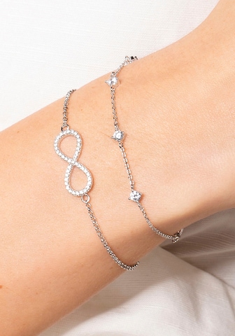 XENOX Armband in Silber: Vorderseite