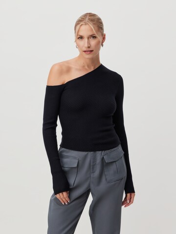 Pullover 'Avena' di LeGer by Lena Gercke in nero: frontale