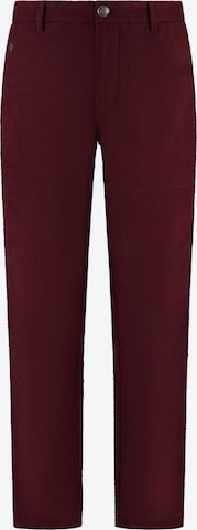 Shiwiregular Hlače - crvena boja: prednji dio