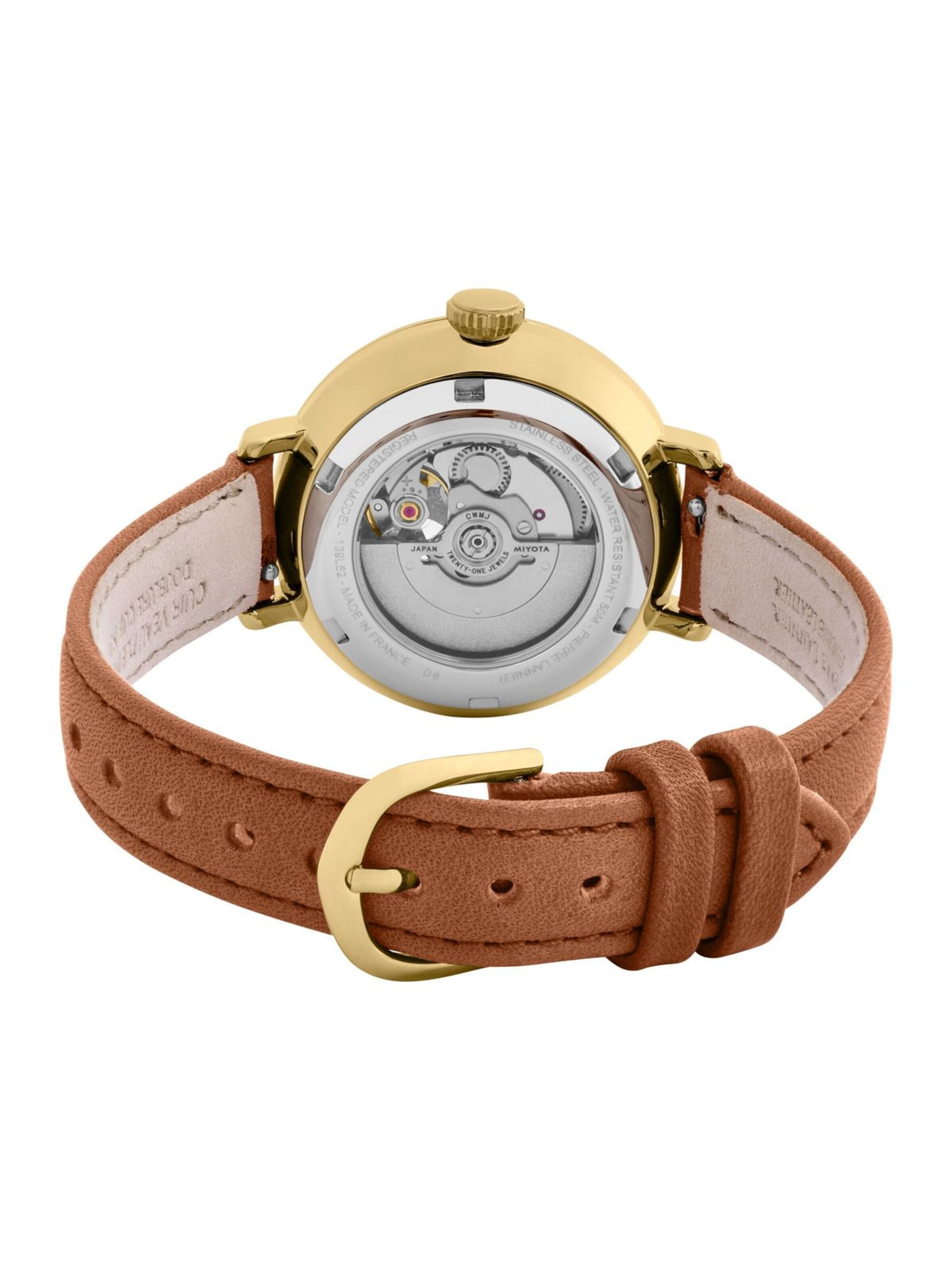 Pierre Lannier Analoog horloge 'Automatic watch Soline' in Zilver
