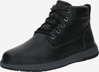 SKECHERS Schnürboots 'Garlan' in 40 in schwarz, Produktansicht