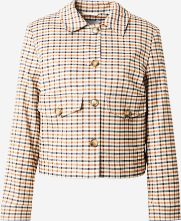 Veste mi-saison MORE & MORE en marron : devant