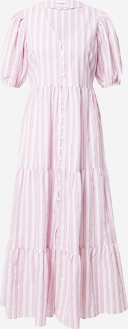 FRNCH PARIS Sukienka koszulowa 'Sue' w kolorze różowy: przód