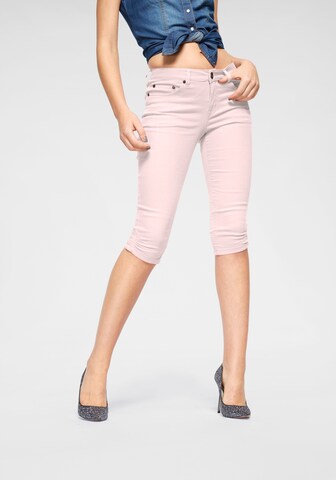 ARIZONA Skinny Jeans in Pink: front