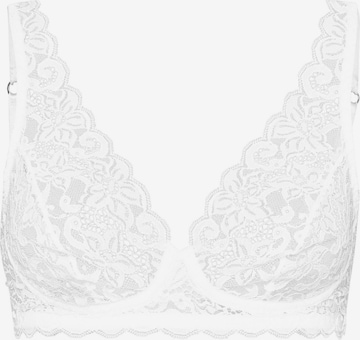 Hanro Bra 'Moments' in White: front