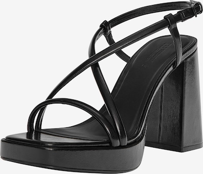 Pull&Bear Sandale in schwarz, Produktansicht
