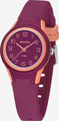 SINAR Uhr in Pink: Vorderseite