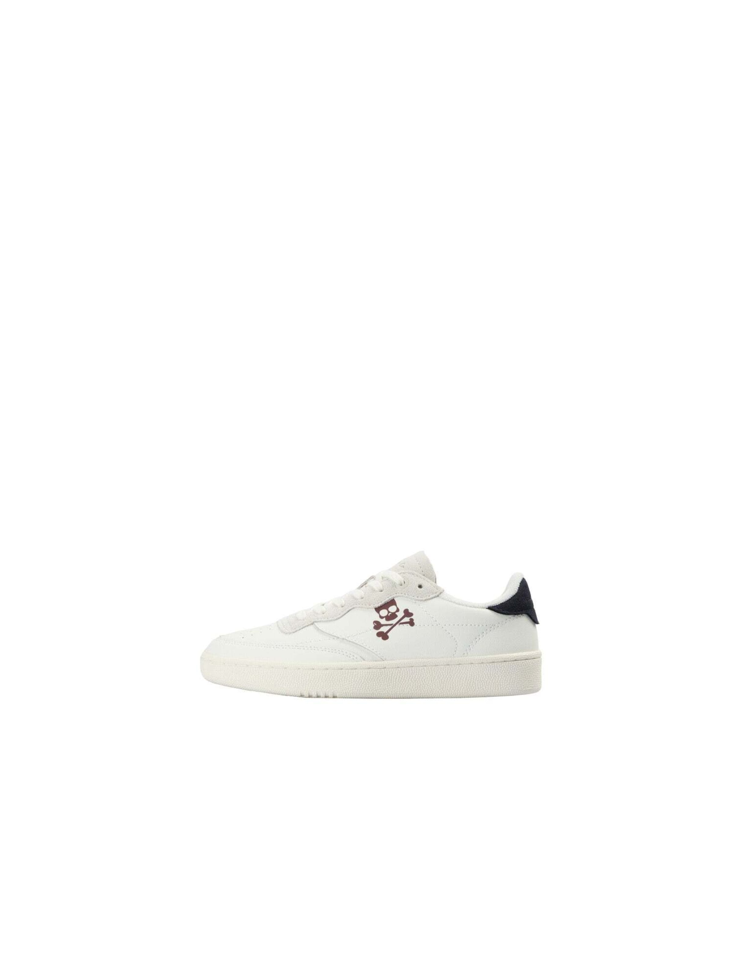 Sneaker de la Scalpers pe alb: față