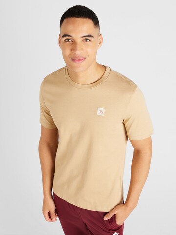 SCOTCH & SODA T-shirt i brun: framsida