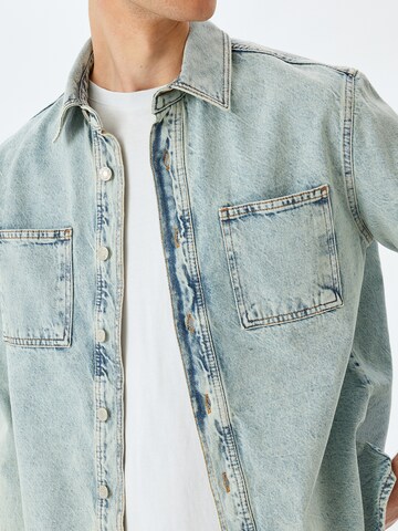 Koton Between-Season Jacket in Blue