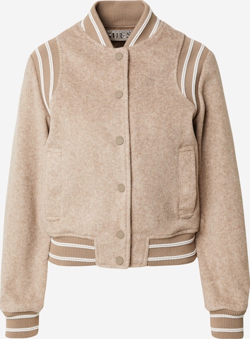 GUESS Between-Season Jacket 'GLORIA' in Beige: front