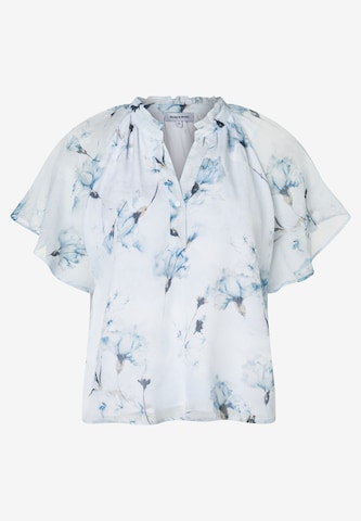 MORE & MORE Bluse in Blau: Vorderseite