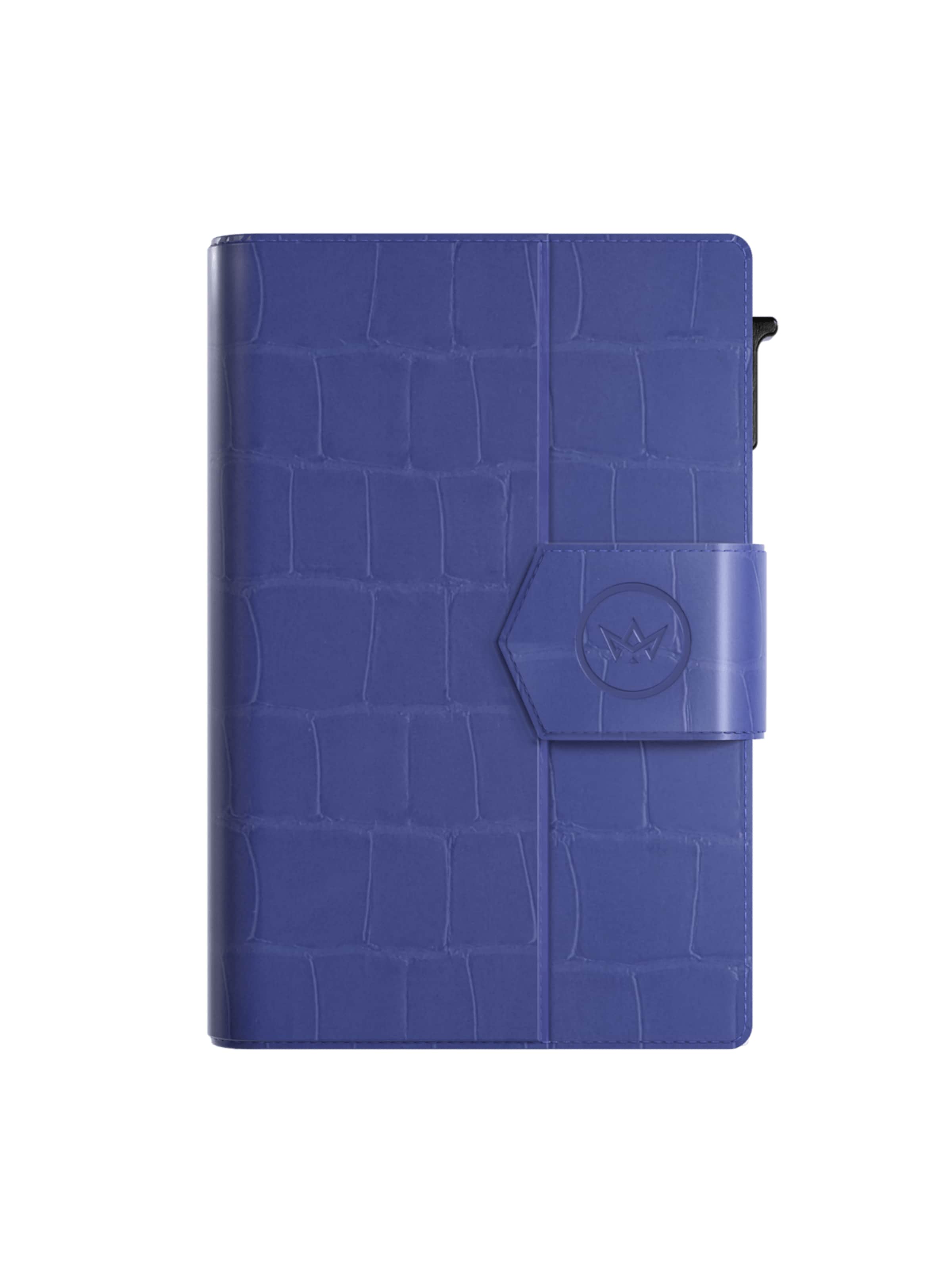 Prowallet Wallet 'Pasjeshouder Plus Croco' in Blue