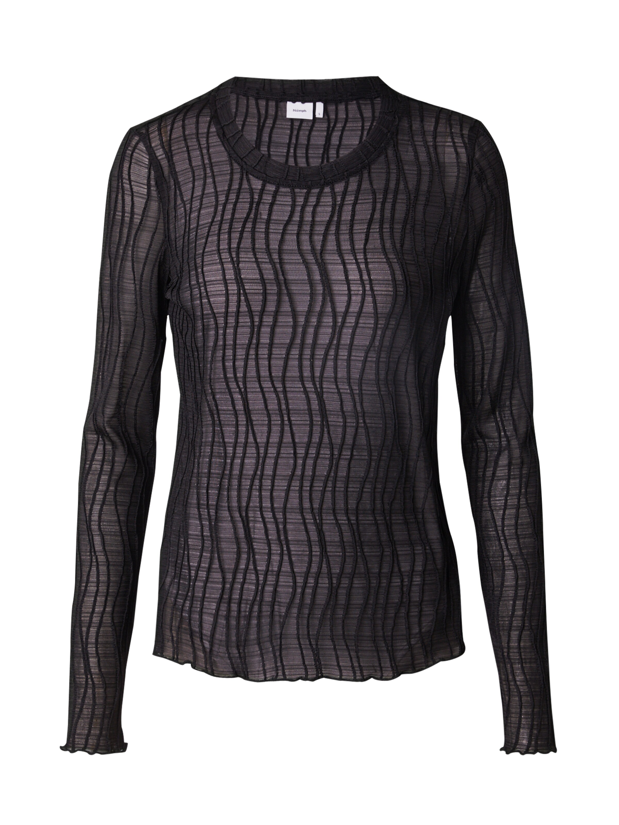 melns NÜMPH T-Krekls: no priekšpuses