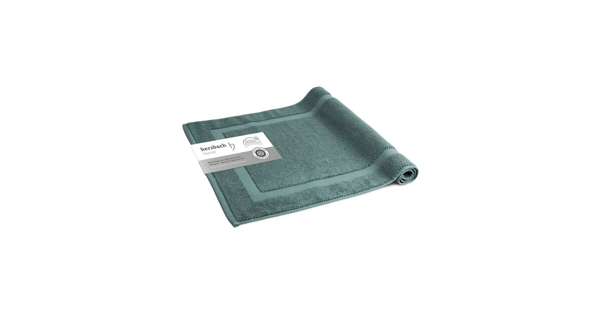 Herzbach Home Duschtücher Deep Black 70x140 cm, (2-St), 500g/m² Herzbach Home Duschtücher Deep Black 70x140 cm, (2-St), 500g/m²