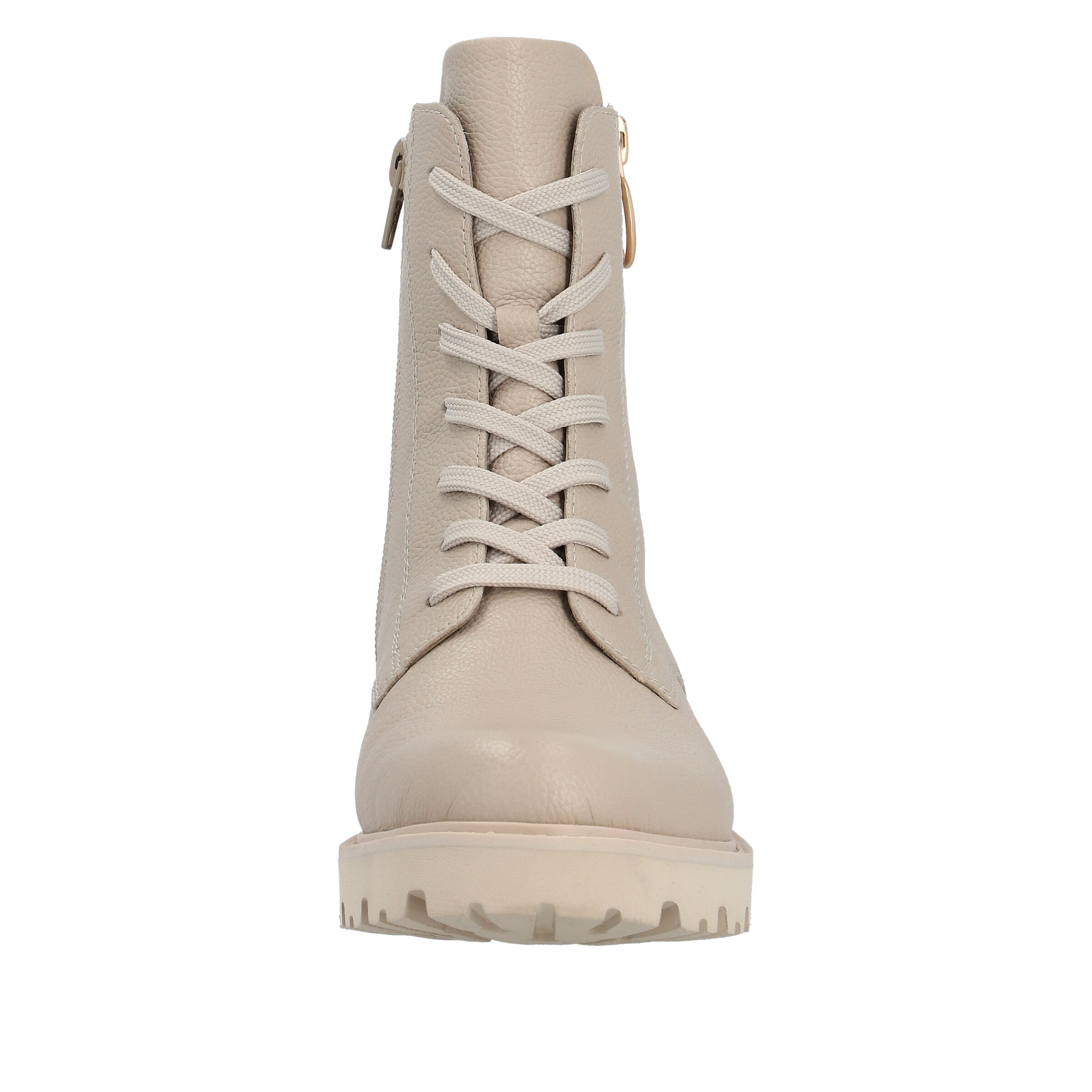 REMONTE Schnürstiefelette 'D8671' in Beige