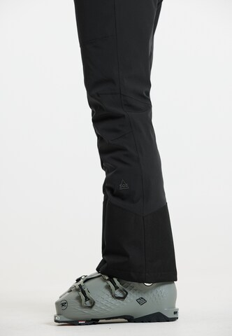 SOS Flared Outdoor Pants 'Straja' in Black