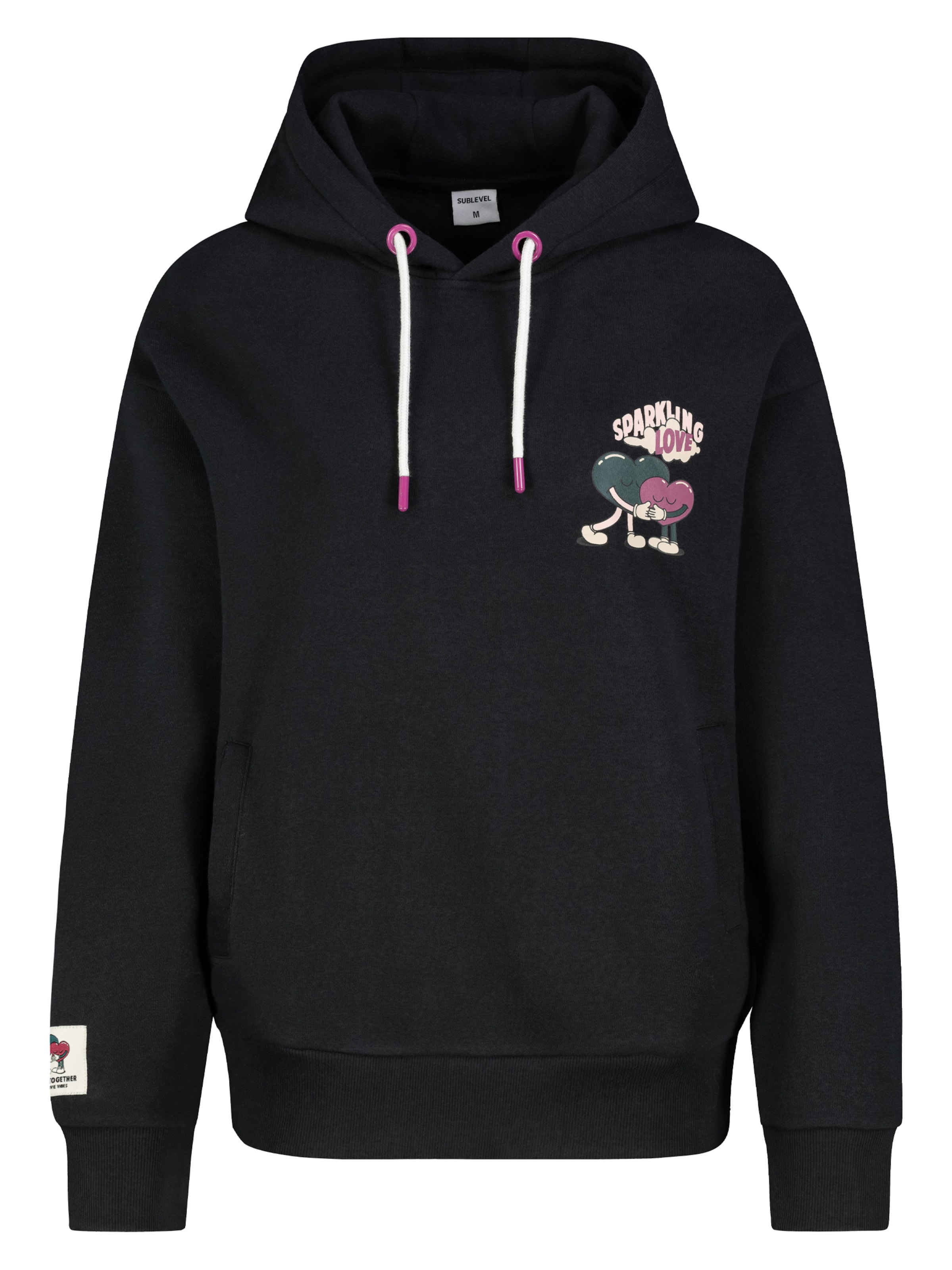 Sublevel Sweatshirt in Grijs: voorkant