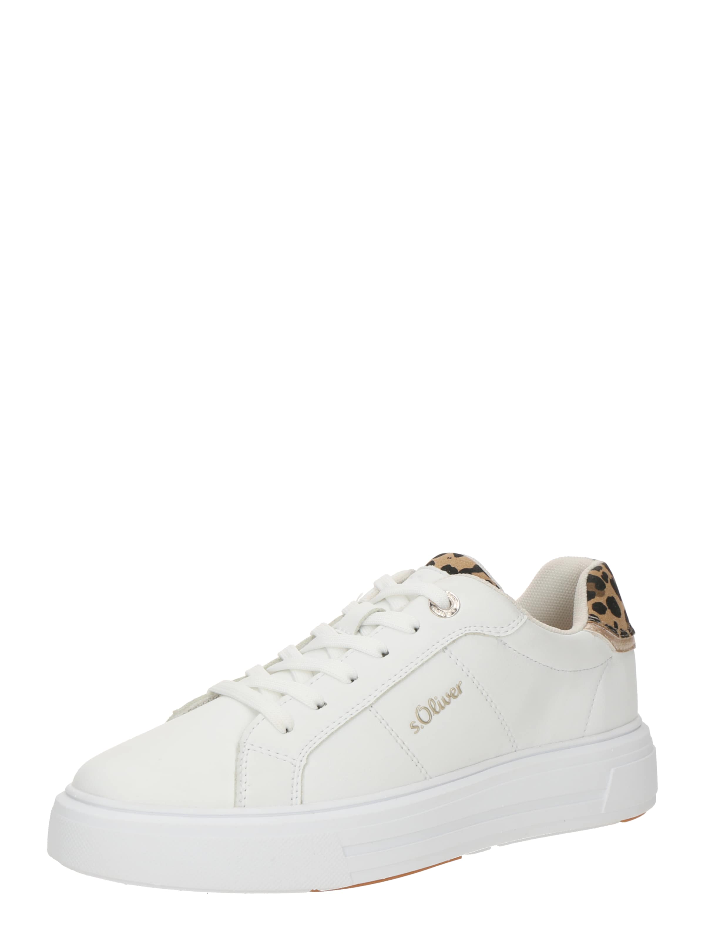 s.Oliver Platform trainers in White: front