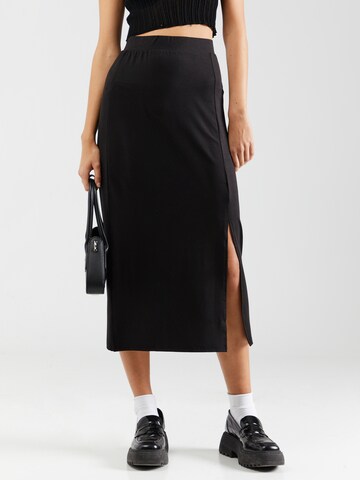 PIECES - Falda 'PCNALA' en negro: frente
