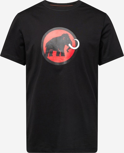 MAMMUT Performance Shirt 'Core Classic' in Red / Black / White, Item view