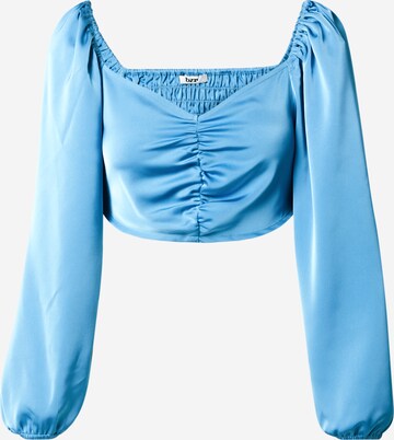 BZR Blouse in Blue: front